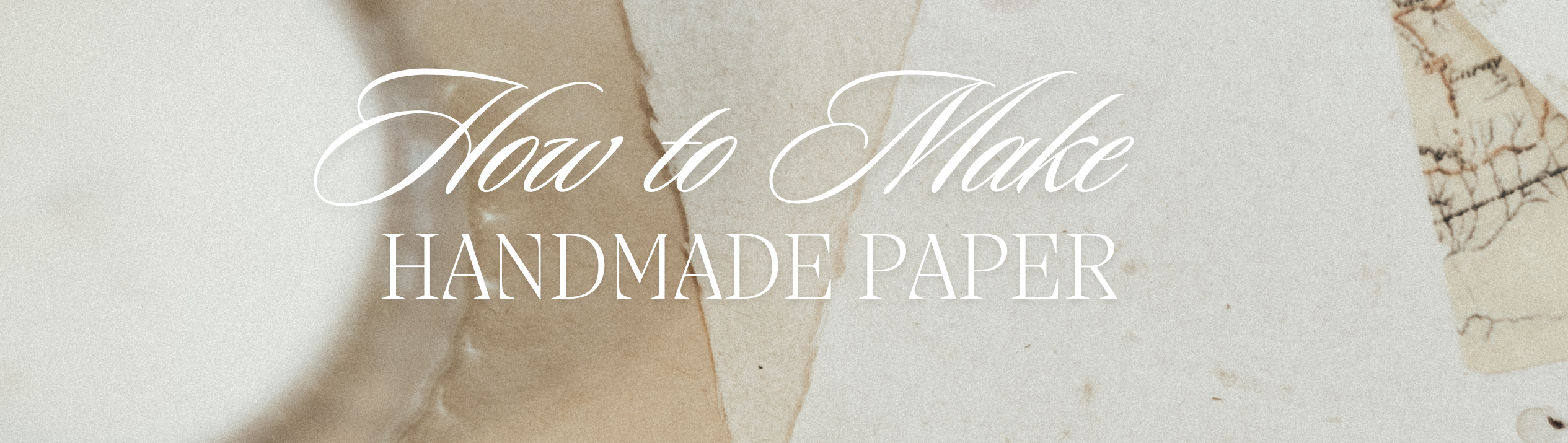 How to Make Handmade Paper