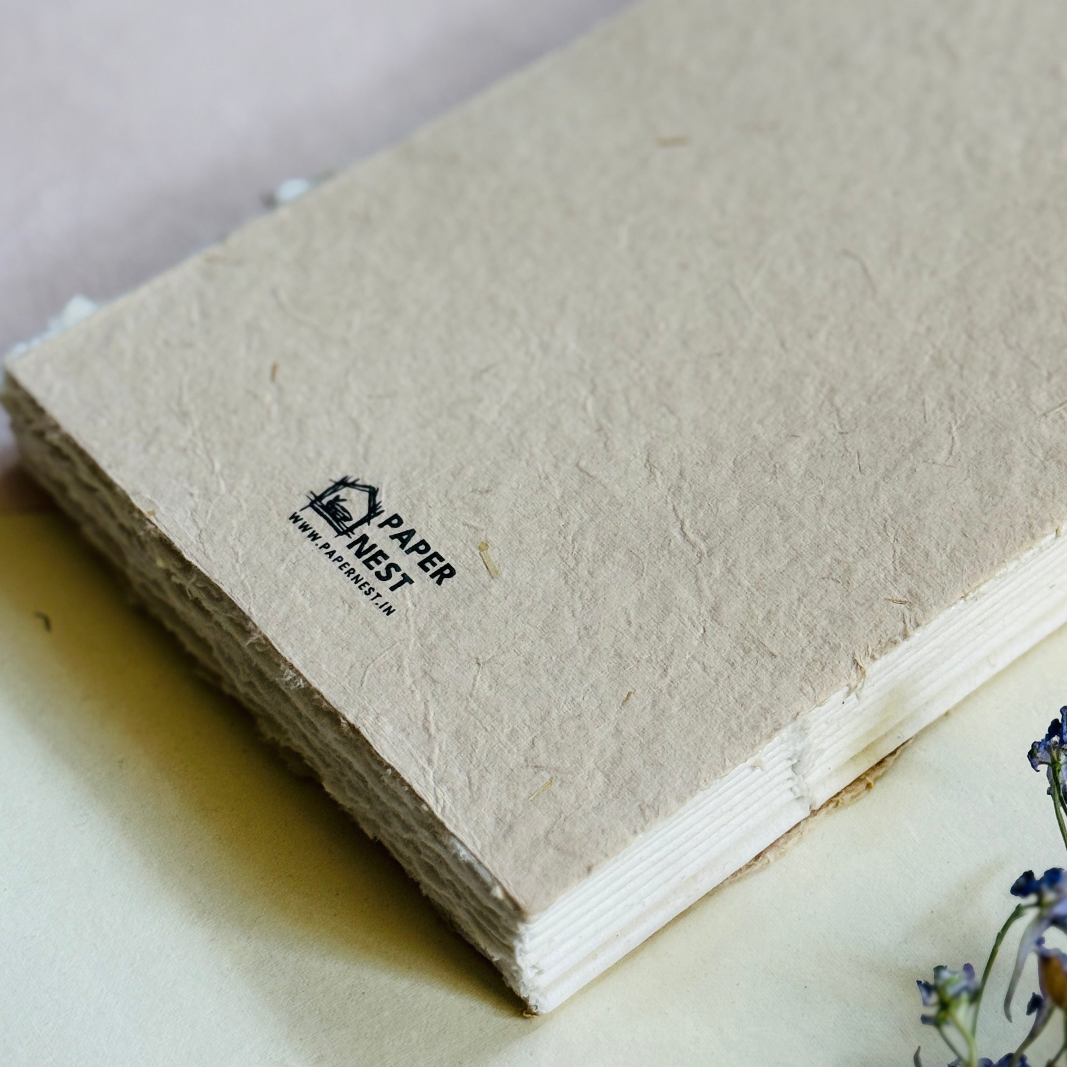 Deckle Edge handmade Art Book – Husky Edge cover