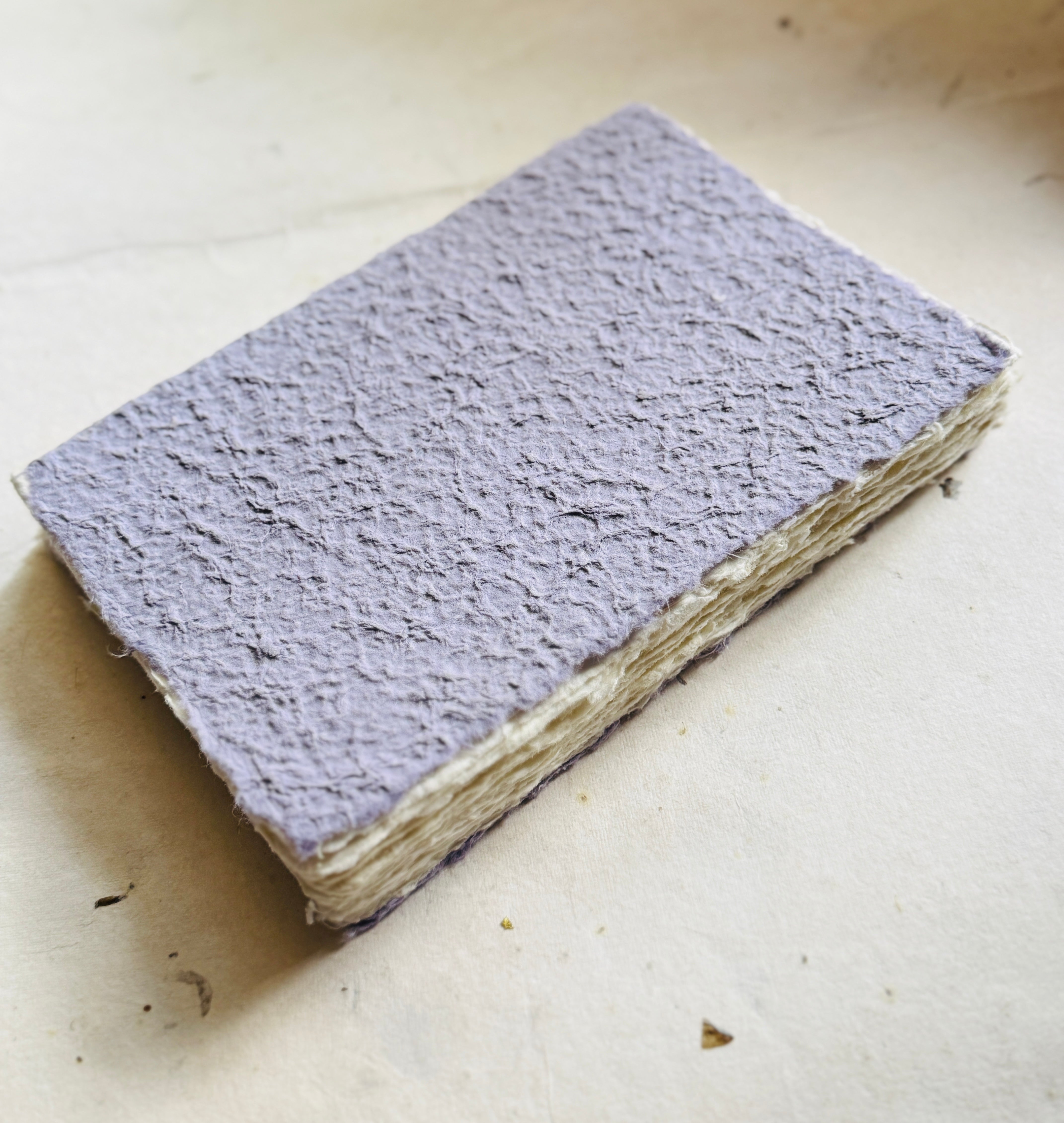 Deckle Edge Art Book B5 size –  Moonrock Lavender cover