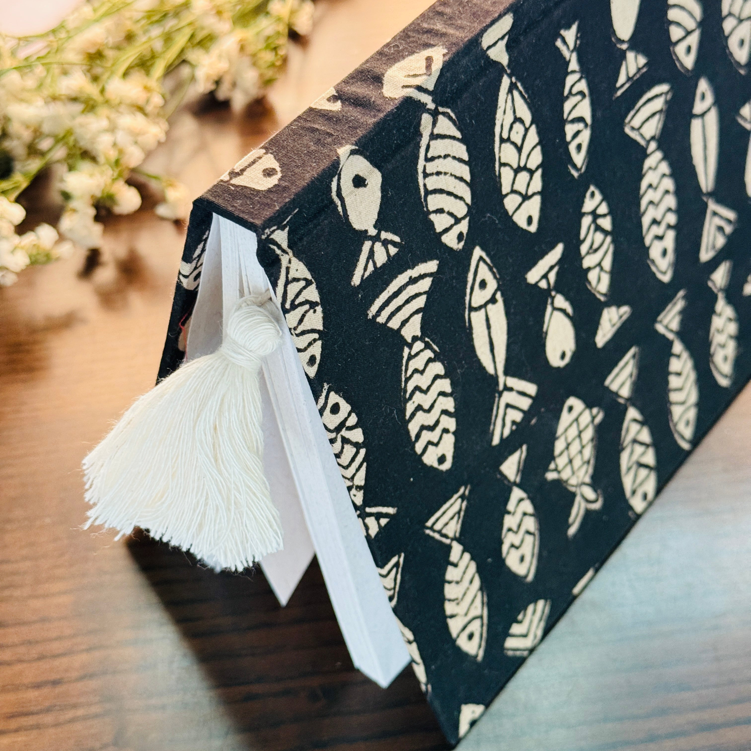 Handcrafted Journal – Bagru Bloom