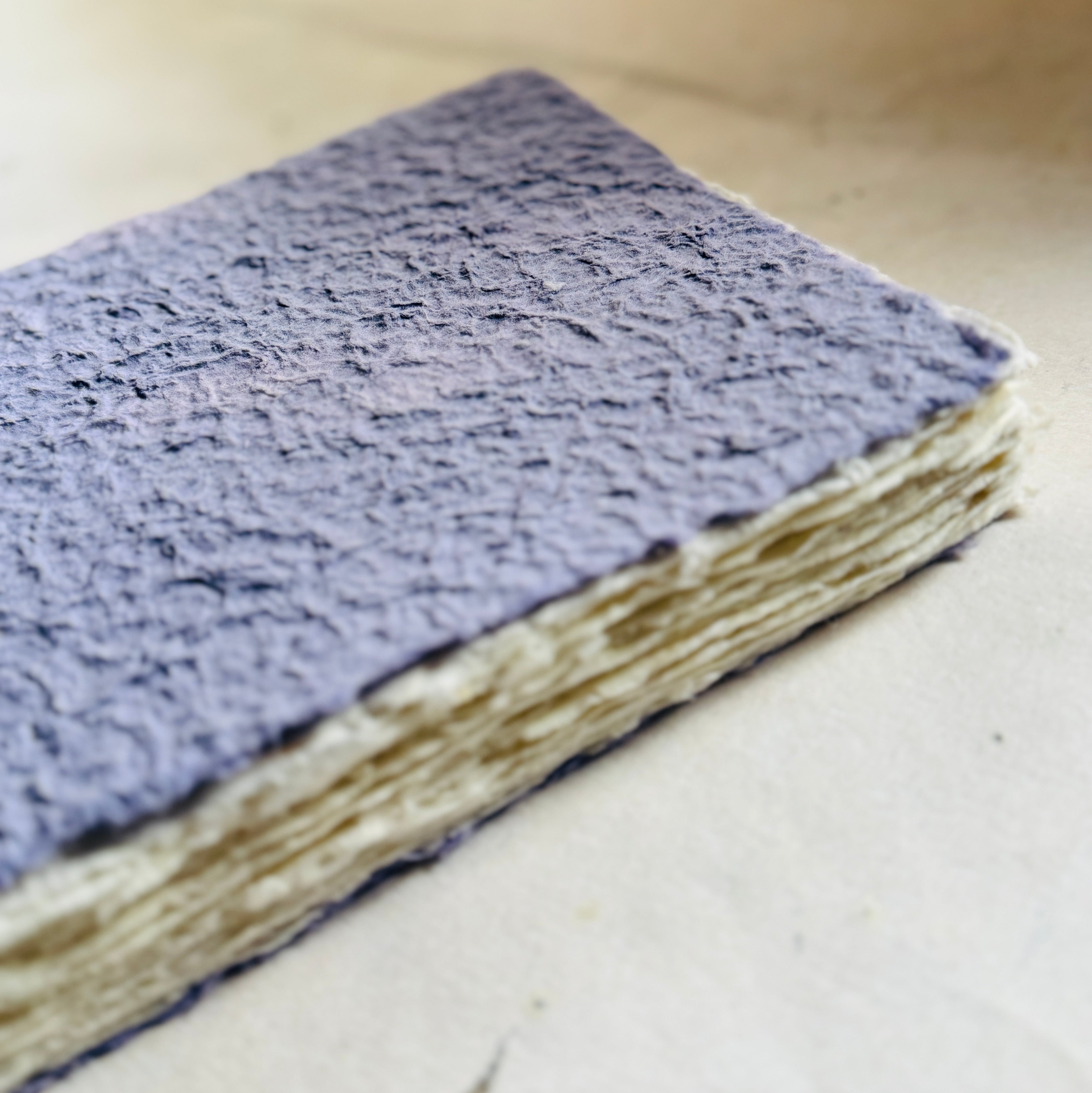 Deckle Edge Art Book B5 size –  Moonrock Lavender cover