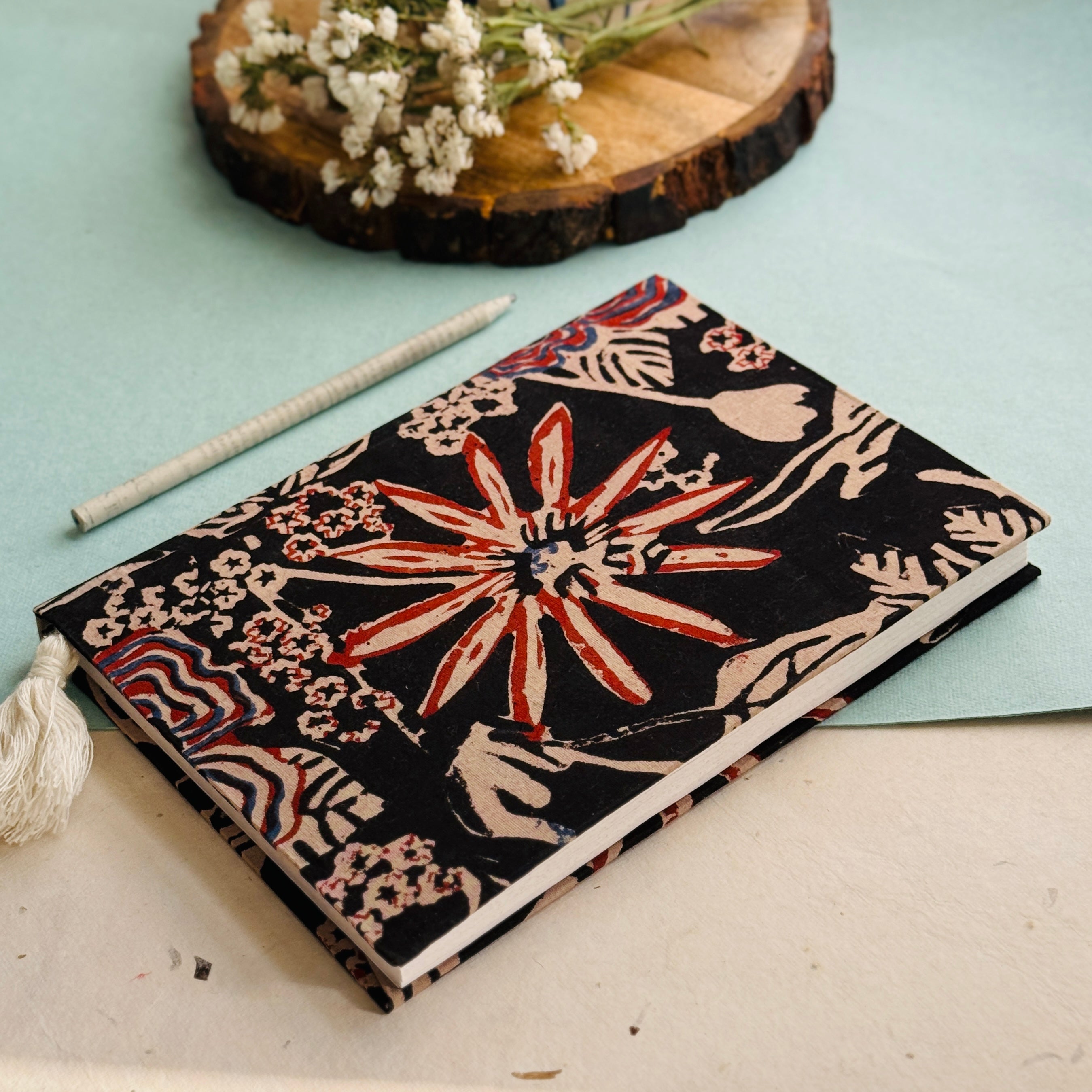 Handcrafted Journal – Gulmohar