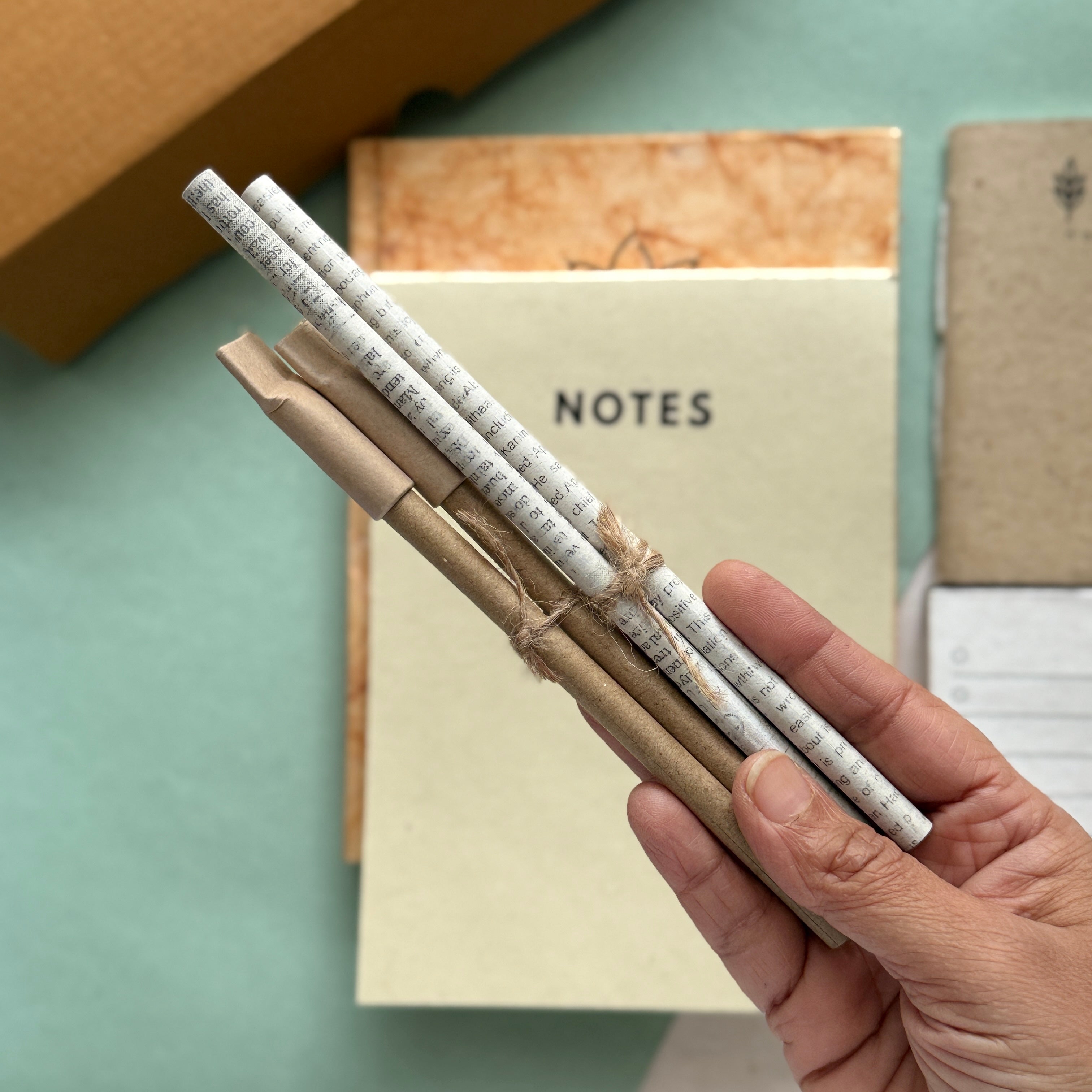 Sustainable Stationery loaded Corprate Gift Hamper ( Mindful moments)