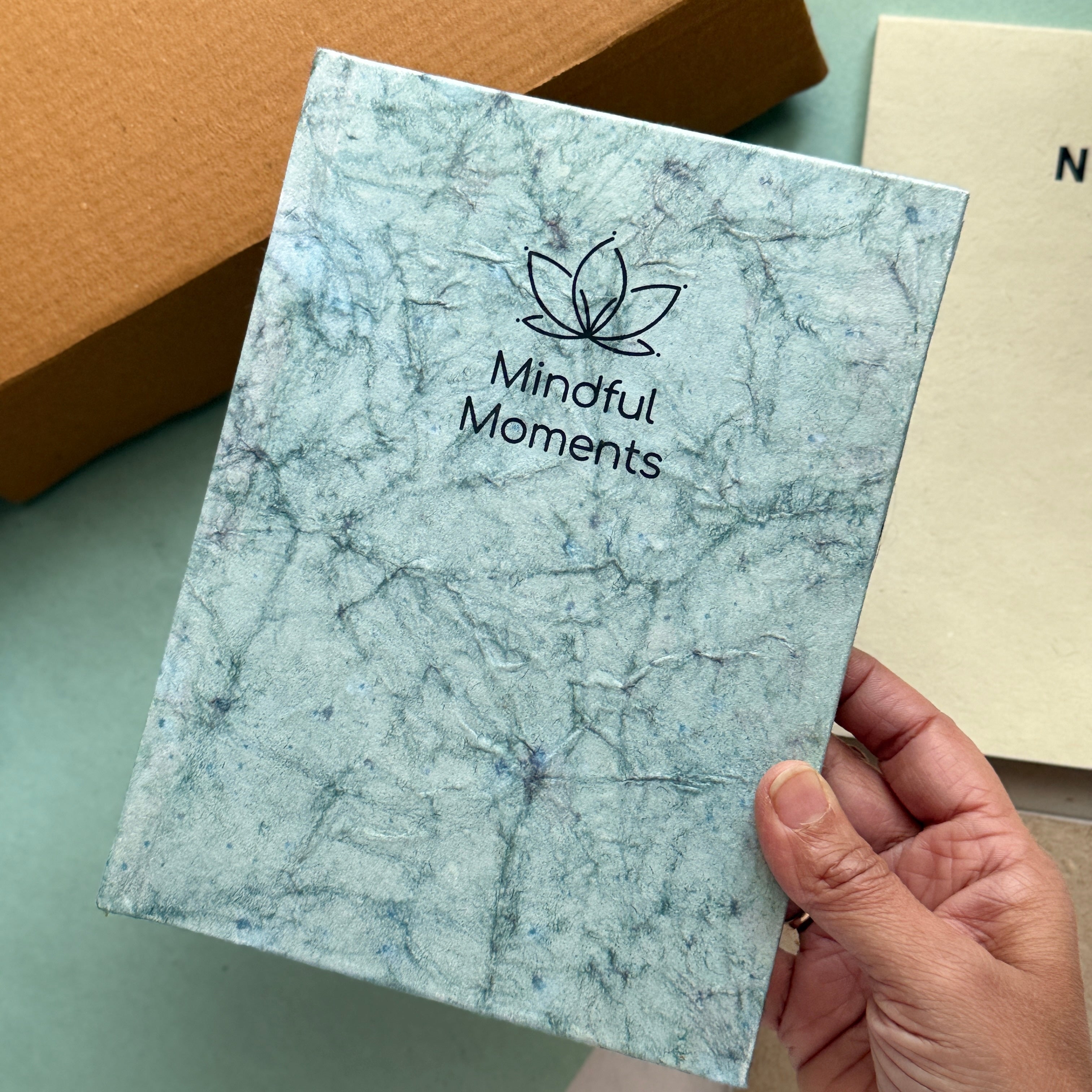 Sustainable Stationery loaded Corprate Gift Hamper ( Mindful moments)
