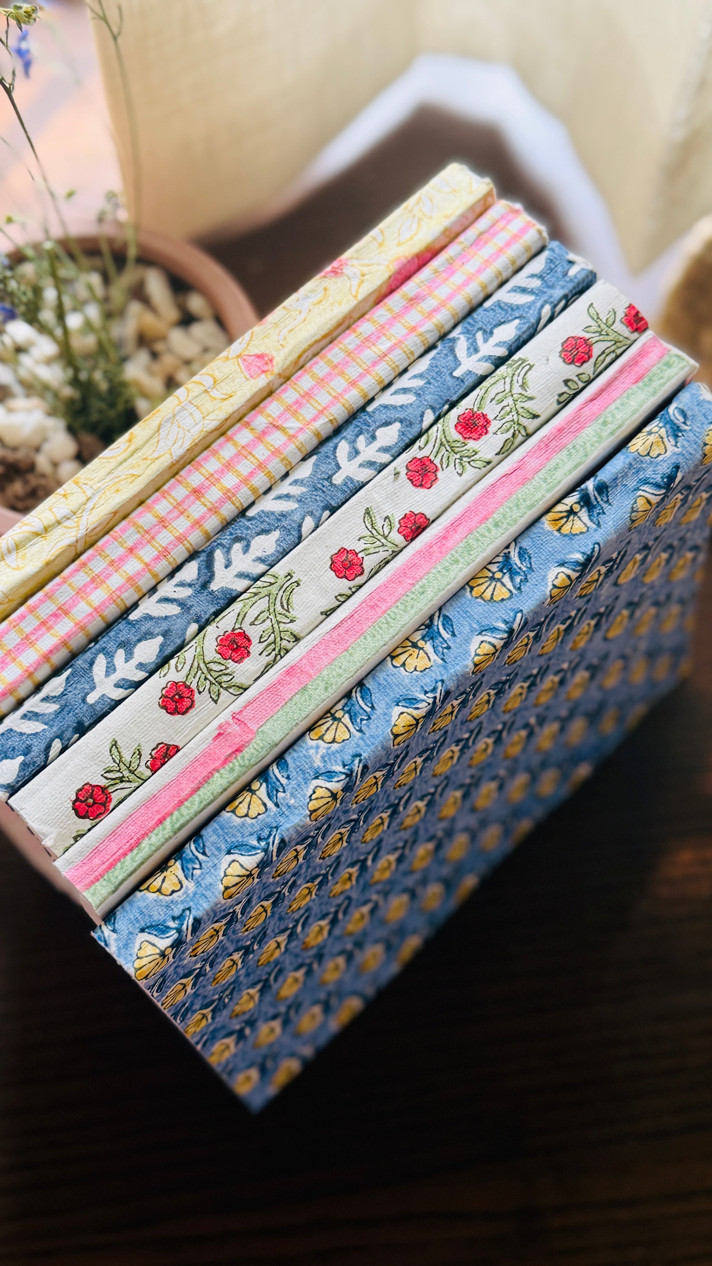 Hand-Block Print journal - Neel Patti