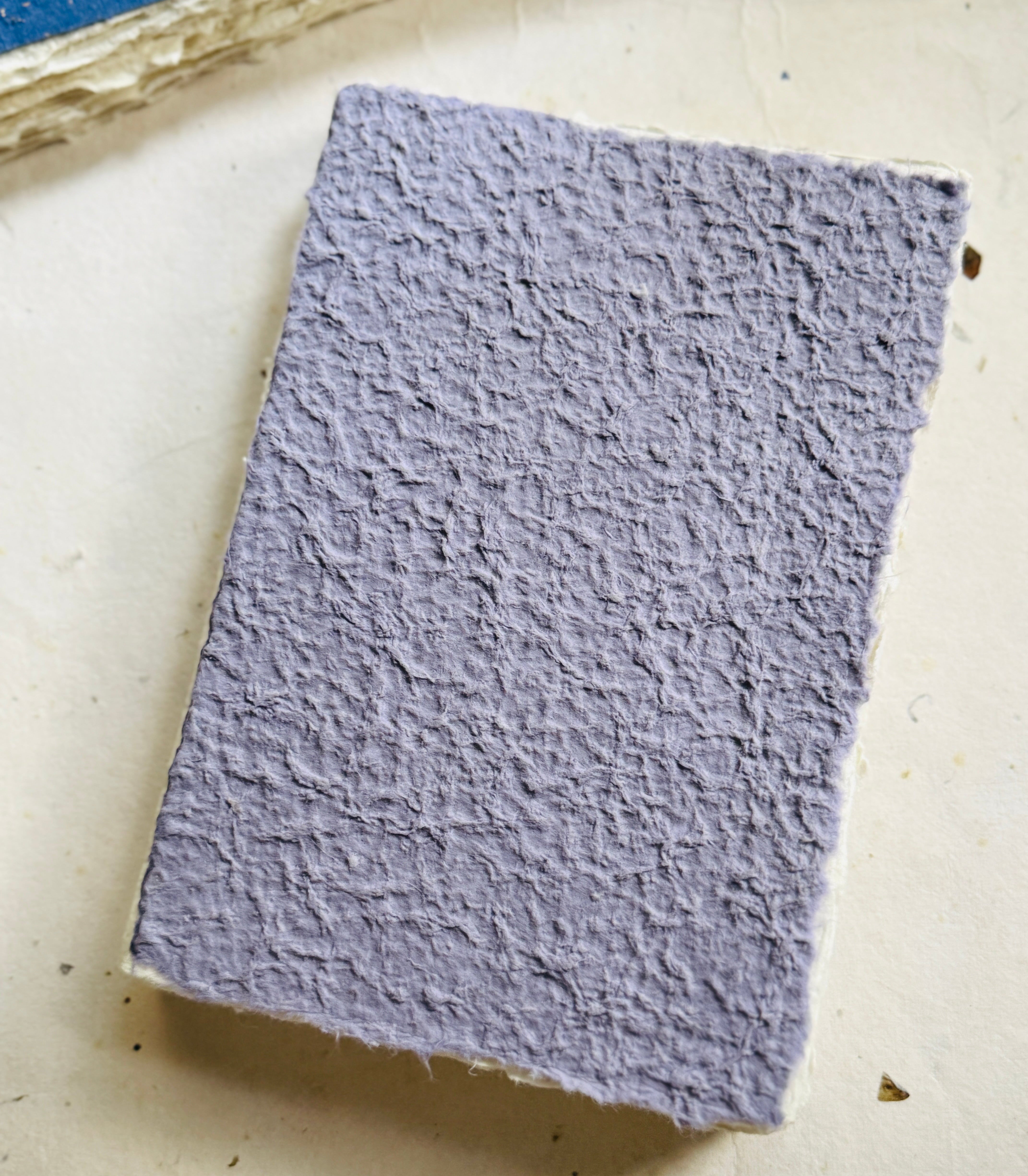 Deckle Edge Art Book B5 size –  Moonrock Lavender cover