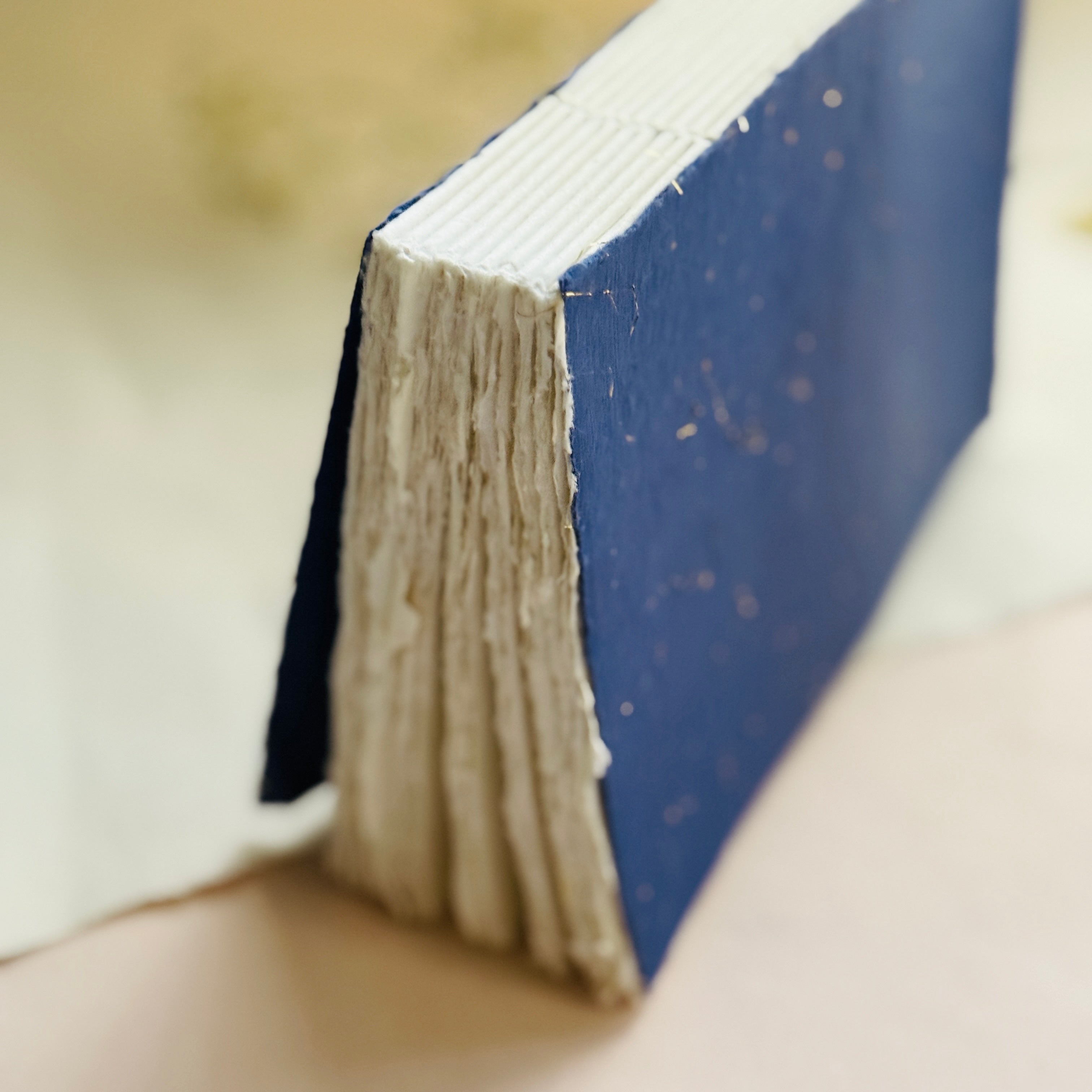 Deckle Edge Art Book B5 size –  Inky tales - Handmade cotton Papers