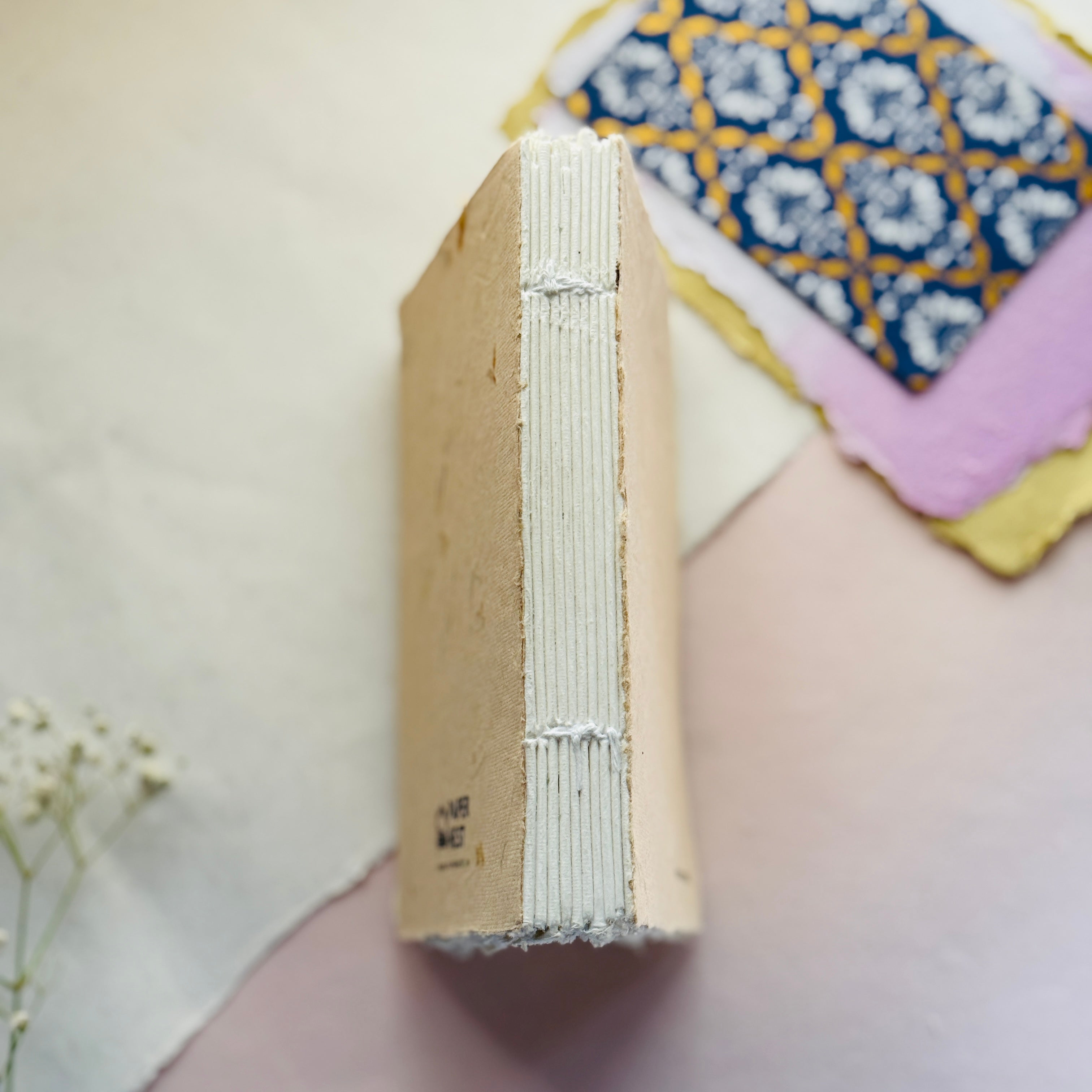 Deckle Edge handmade Art Book – Husky Edge cover