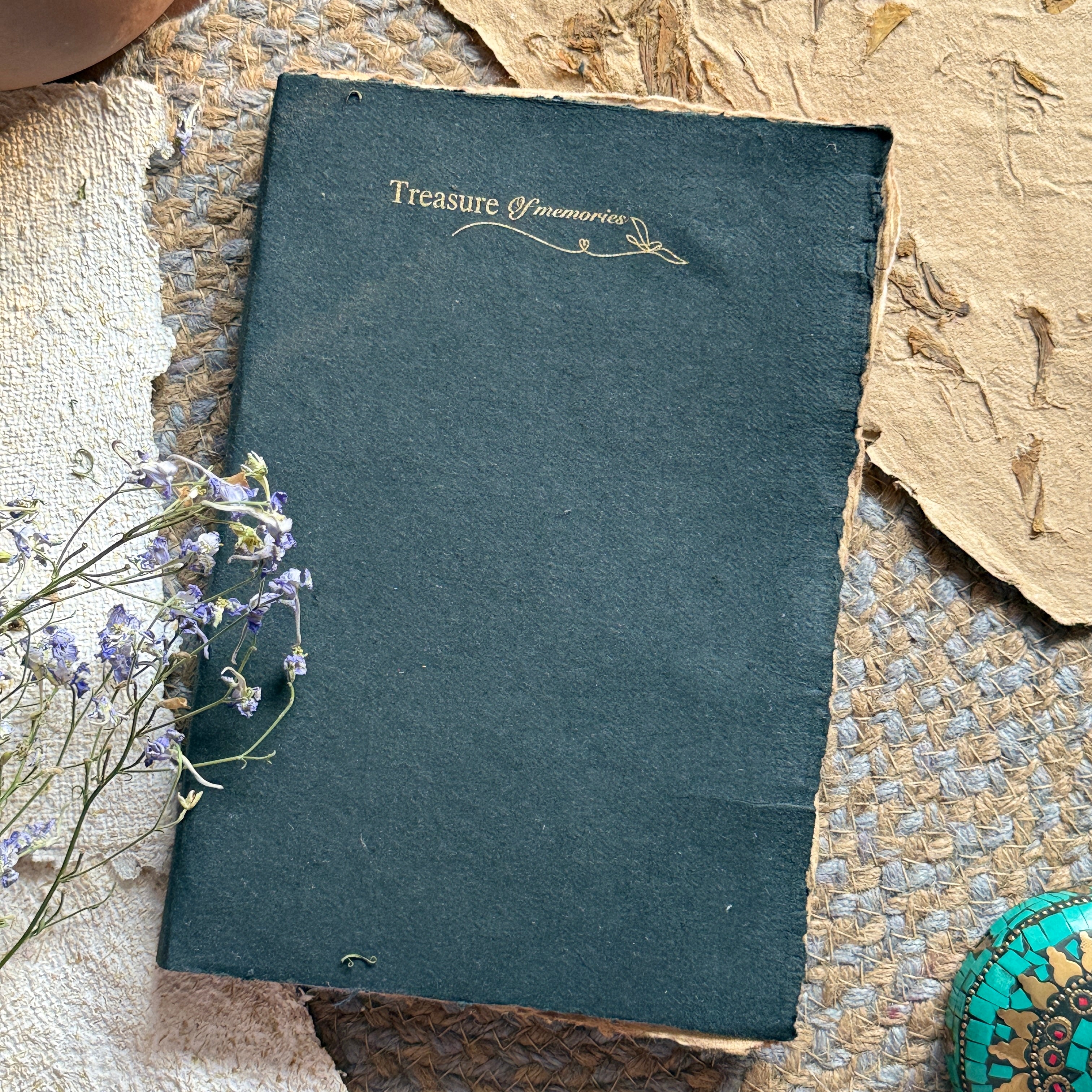 Vintage Journal B5 size- Treasure of memories